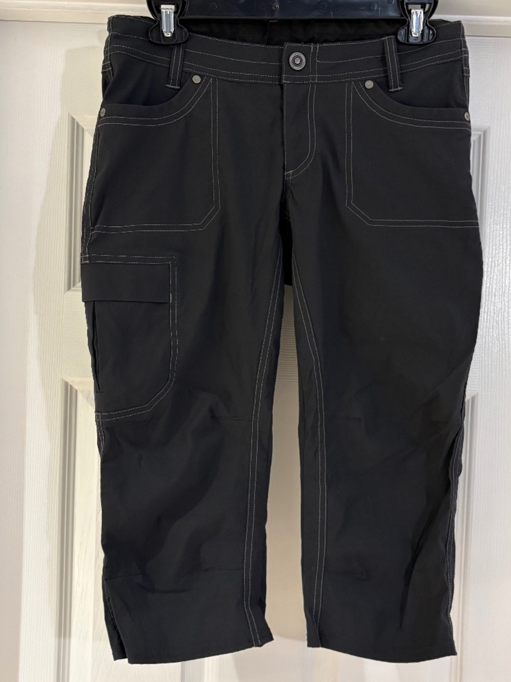 KÜHL Splash Kapri Cargo Hiking Pants Dark Charcoal Gray Women’s Size 6